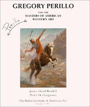 Cover of: Gregory Perillo and the Masters of American Western Art