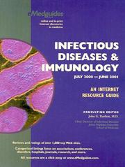 Cover of: Infectious Diseases & Immunology: An Internet Resource Guide, July 2000-June 2001