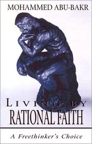 Cover of: Living by Rational Faith : A Freethinker's Choice