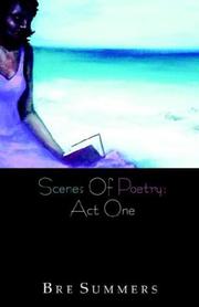 Cover of: Scenes Of Poetry: Act One