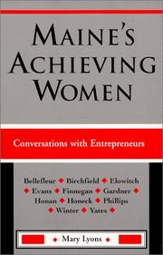 Cover of: Maine's Achieving Women : Conversations with Entrepreneurs