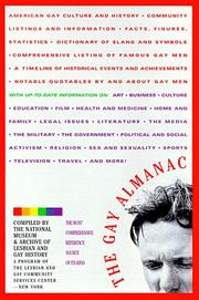 Cover of: The gay almanac