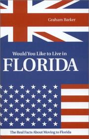 Cover of: Would You Like to Live in Florida?