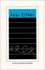 Cover of: Dear Esther by Richard L. Rashke, Richard L. Rashke