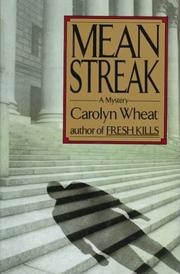 Cover of: Mean streak