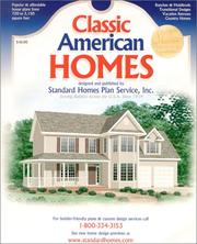 Cover of Classic American Homes by 