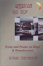 Cover of: American Bus Stop: Essay and Poems on Hope and Homelessness