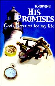 Cover of: Knowing His Promises : God's Direction for My Life