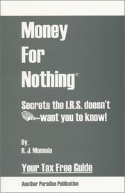 Money-for-Nothing by R. J. Mannoia