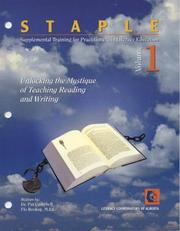 Cover of: Supplemental Training for Practitioners in Literacy Education (STAPLE), Vol. 1