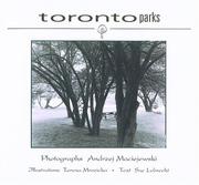 Cover of: Toronto Parks
