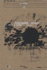 Cover of: Michael Snow: Digital Snow