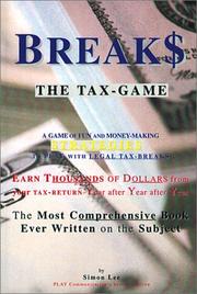 Cover of: BREAK$ The Tax Game