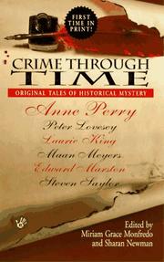 Cover of: Crime through time by edited by Miriam Grace Monfredo and Sharan Newman.
