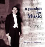 A Passion for Music by Margaret Matheson