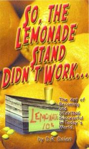 So, the Lemonade Stand Didn't Work