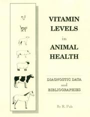 Cover of: Vitamin Levels in Animal Health