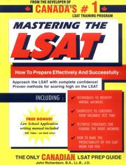 Cover of: Mastering the LSAT