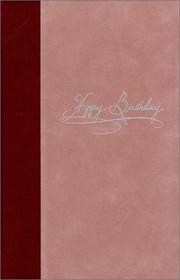 The Birthday Book (pink suede) by Christine Cardone