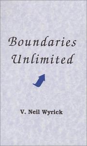 Cover of: Boundaries Unlimited