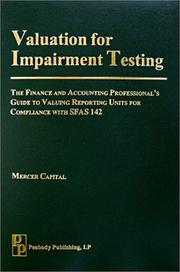 Valuation for Impairment Testing by Mercer Capital