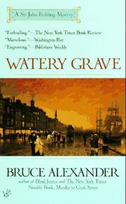 Cover of: Watery Grave (Sir John Fielding #3) by Bruce Alexander