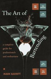 Cover of: The art of bartending