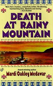 Cover of: Death at Rainy Mountain (Tay-Bodal Mystery Series , No 2) by Mardi Oakley Medawar, Mardi Oakley Medawar