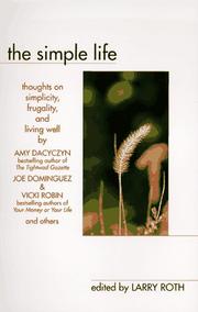 Cover of: The simple life