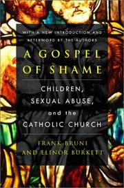 Cover of: A Gospel of Shame by Frank Bruni, Elinor Burkett