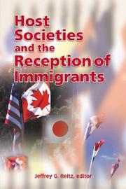 Cover of: Host Societies and the Reception of Immigrants (Ccis Anthologies)