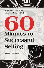 Cover of: 60 Minutes to Successful Selling