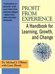 Cover of: Profit from Experience by M. O'Brien