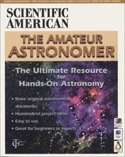 Front cover of The amateur astronomer by Unknown