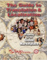 Cover of: The Guide to Translation and Localization by American Translators Association