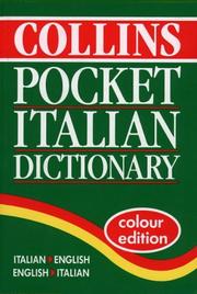 Cover of: Collins Pocket Italian Dictionary by 