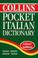 Cover of: Collins Pocket Italian Dictionary