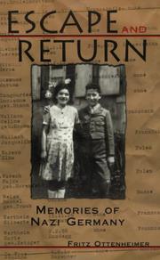 Cover of: Escape and Return  by Fritz Ottenheimer