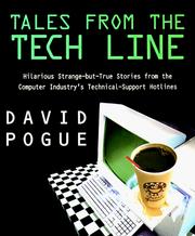 Cover of: Tales from the tech line by David Pogue