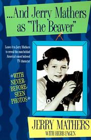 Cover of: --And Jerry Mathers as "the Beaver"