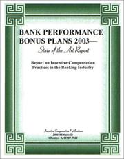 Performance Bonus Plans by Dale Arahood