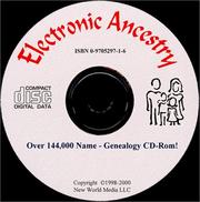 Cover of: Electronic Ancestry Genealogy CD-Rom and e-Book by New World Media LLC