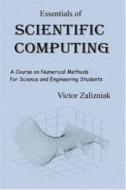 Essentials of Scientific Computing by Victor Zalizniak