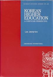 Cover of: Korean Higher Education: A Confucian Perspective