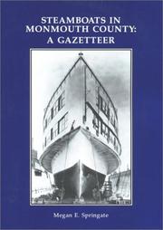 Cover of: Steamboats in Monmouth County: A Gazetteer