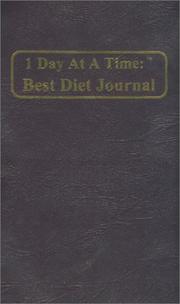 Cover of: 1 Day At A Time : Best Diet Journal