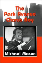 Cover of: The Park Avenue Chorus Boy