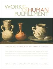 Cover of: Work and Human Fulfillment