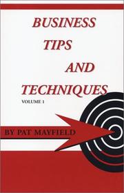 Cover of: Business Tips and Techniques