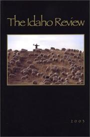 Cover of: The Idaho Review, Volume V